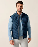 Johnnie-O Belfry Quilted Puffer Vest Space