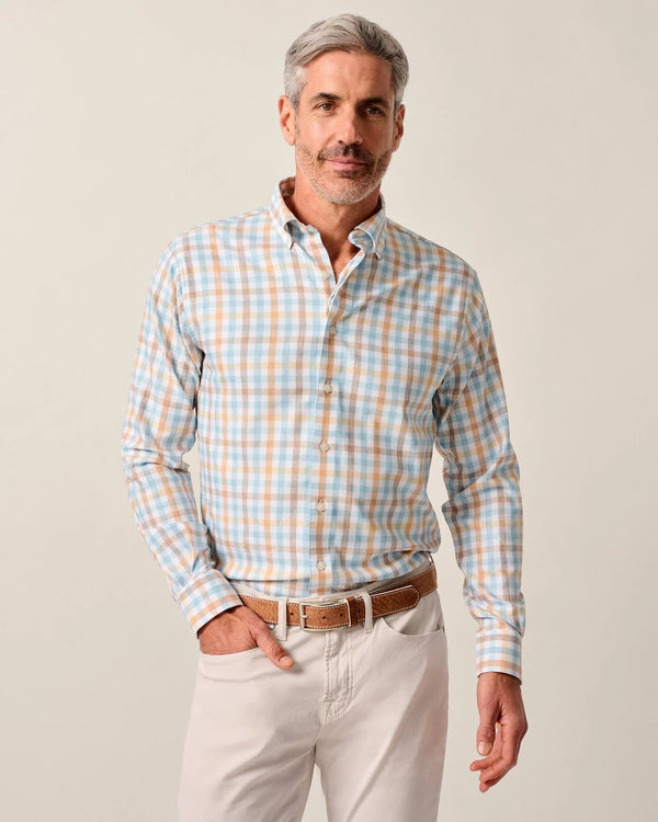 Johnnie-O Everyday Performance Button Down Shirt - Callum Maliblu