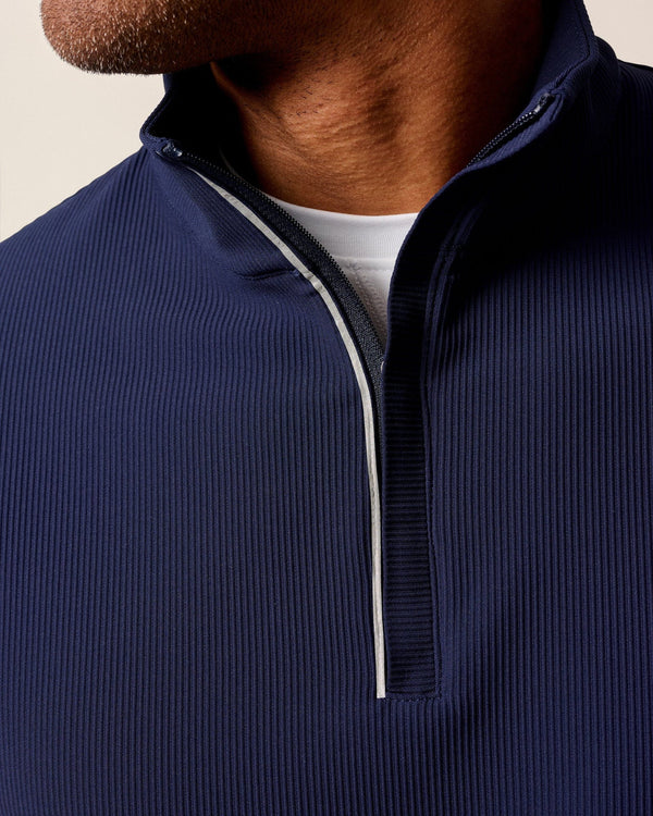 Johnnie-O Hoppin Performance 1/4-Zip Navy