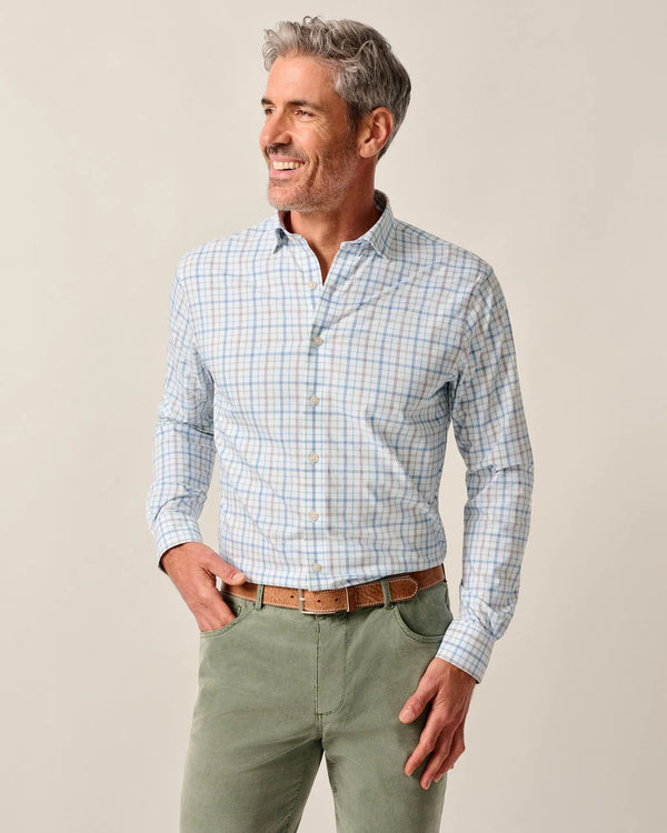 Johnnie-O Everyday Performance Button Down Shirt - Maarten Navy