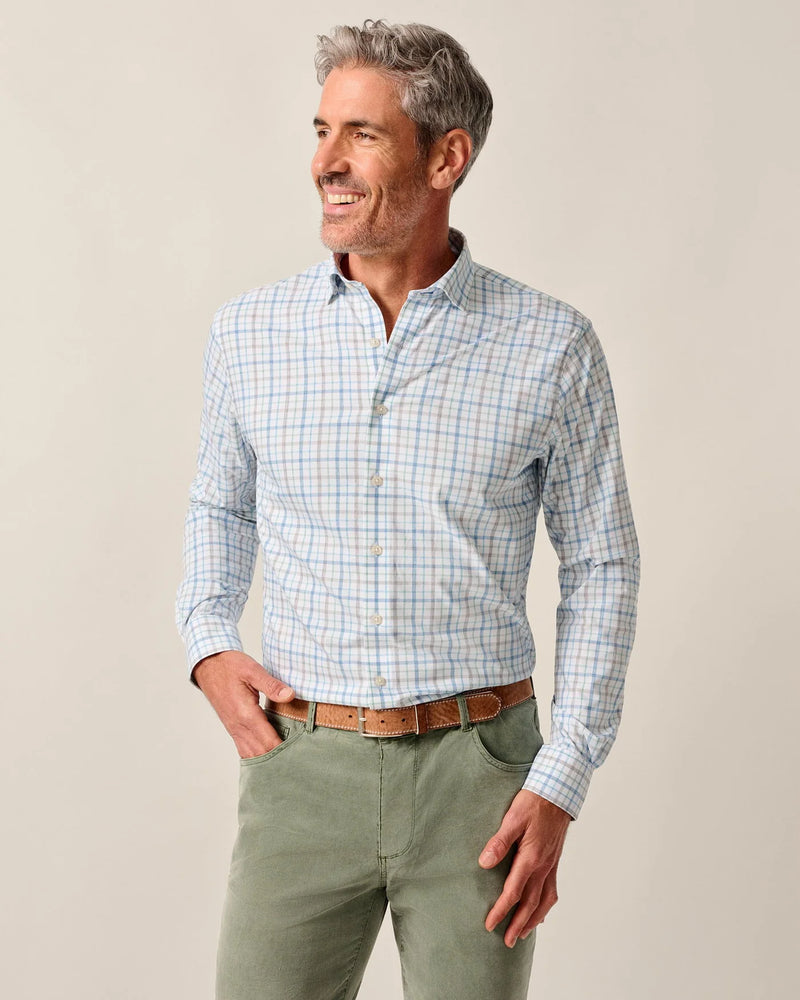 Johnnie-O Everyday Performance Button Down Shirt - Maarten Navy