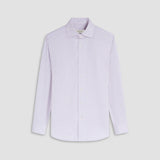 Bugatchi Devon Mini Check OoohCotton® Shirt in Sand