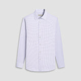 Bugatchi James Mini Dot OoohCotton® Shirt in White