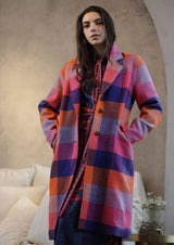 Emily Lovelock Janice Coat Crimson