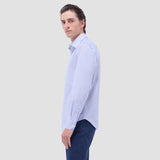 Bugatchi James Mosaic OoohCotton® Shirt in Sky