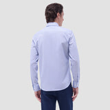Bugatchi James Mosaic OoohCotton® Shirt in Sky