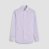 Bugatchi Devon Abstract OoohCotton® Shirt in Pistachio