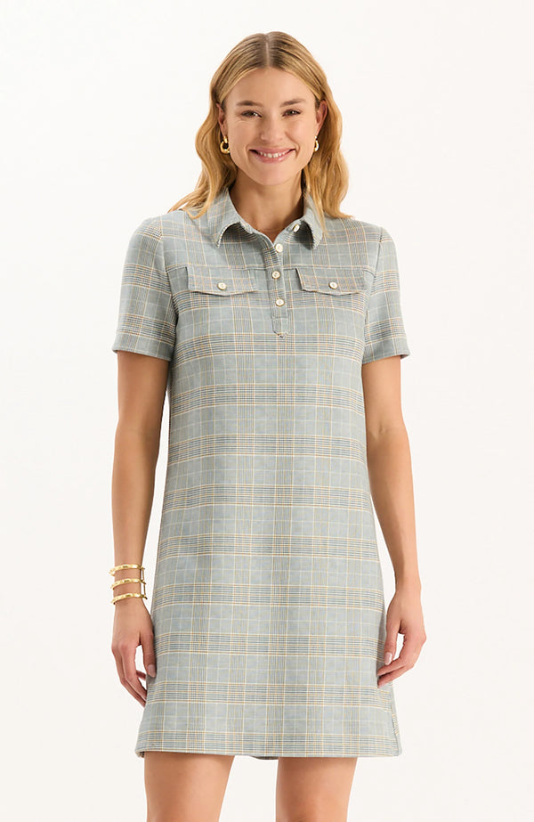 Tyler Boe Casey Knit Plaid Dress Menswear