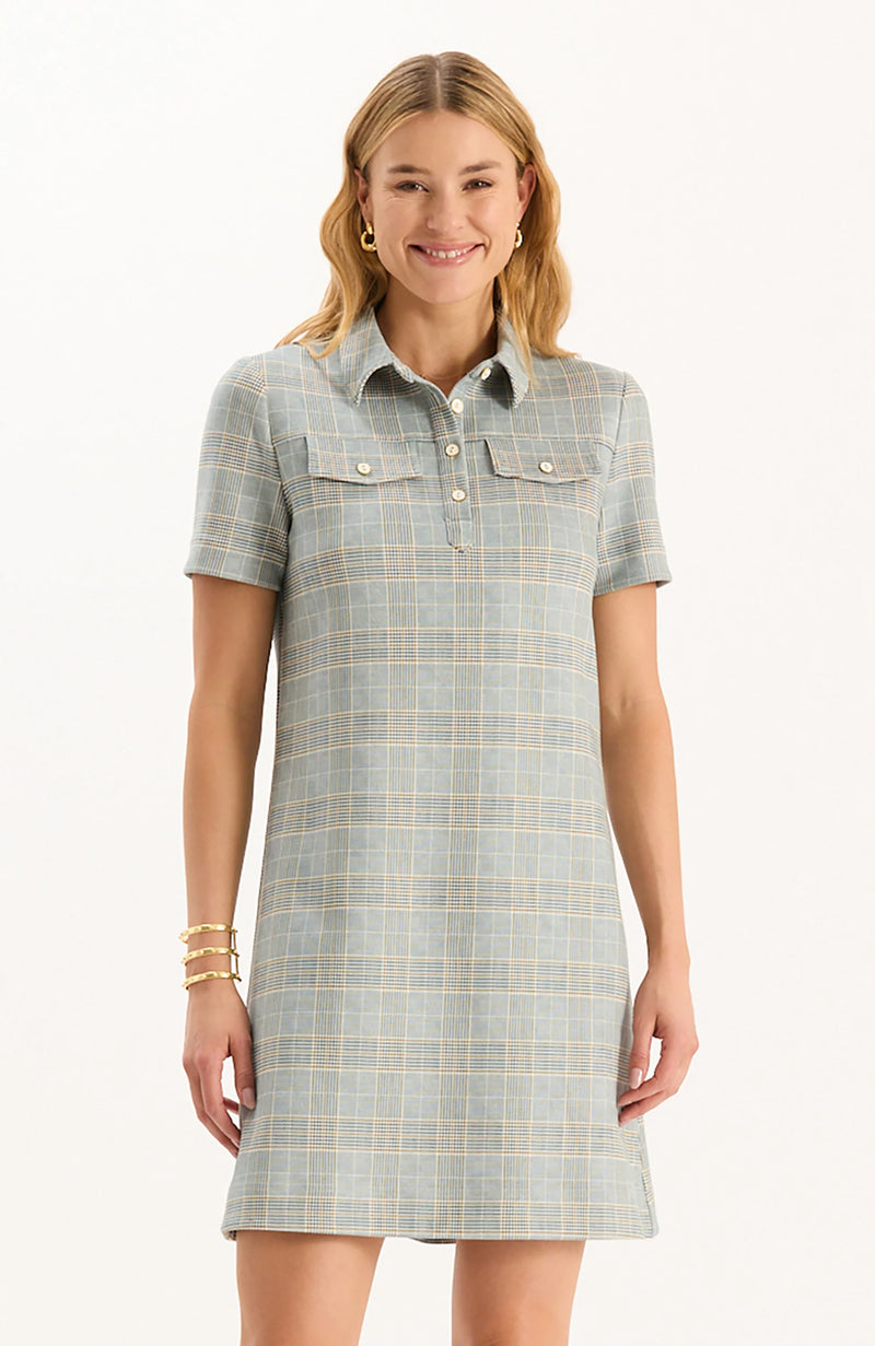 Tyler Boe Casey Knit Plaid Dress Menswear