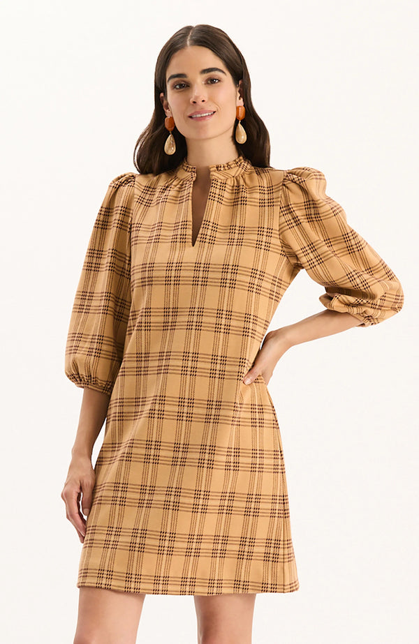 Tyler Boe Sherri Golden Tawny Wheat Plaid