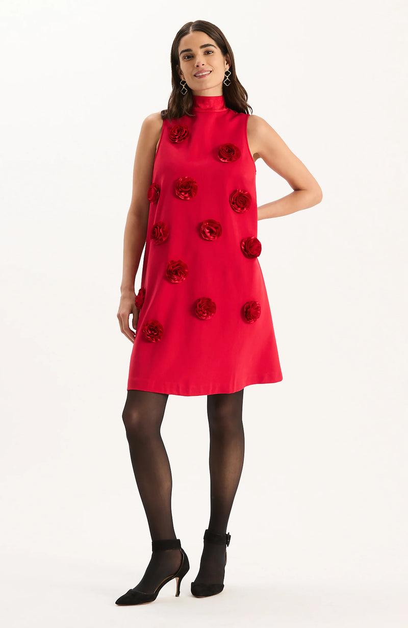 Tyler Boe Cleo Dress Classic Red