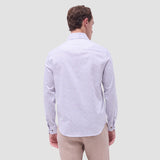 Bugatchi Alvin Checkerboard Shirt in Air Blue