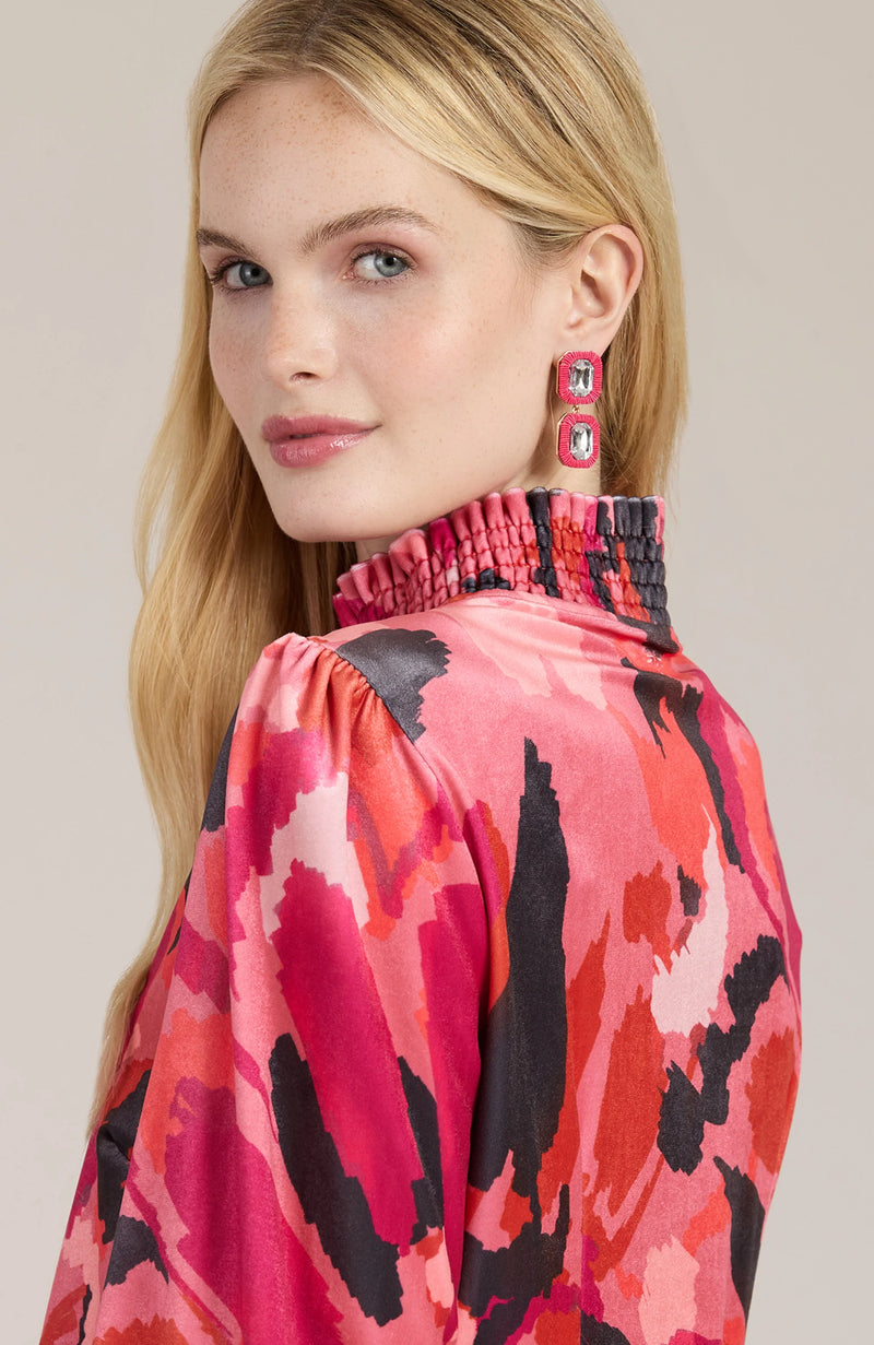 tyler boe dresses Lana Embroidered Maxi Turner's 1% Spandex Tyler Boe Mia Velvet Pink