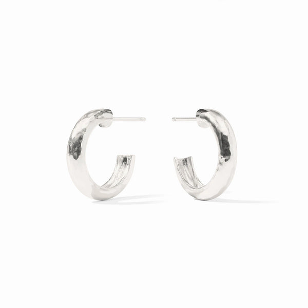 Julie Vos Havanna Hoop Silver
