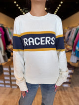 Ellsworth + Ivey Racers Classic Crewneck Sweater Ivory