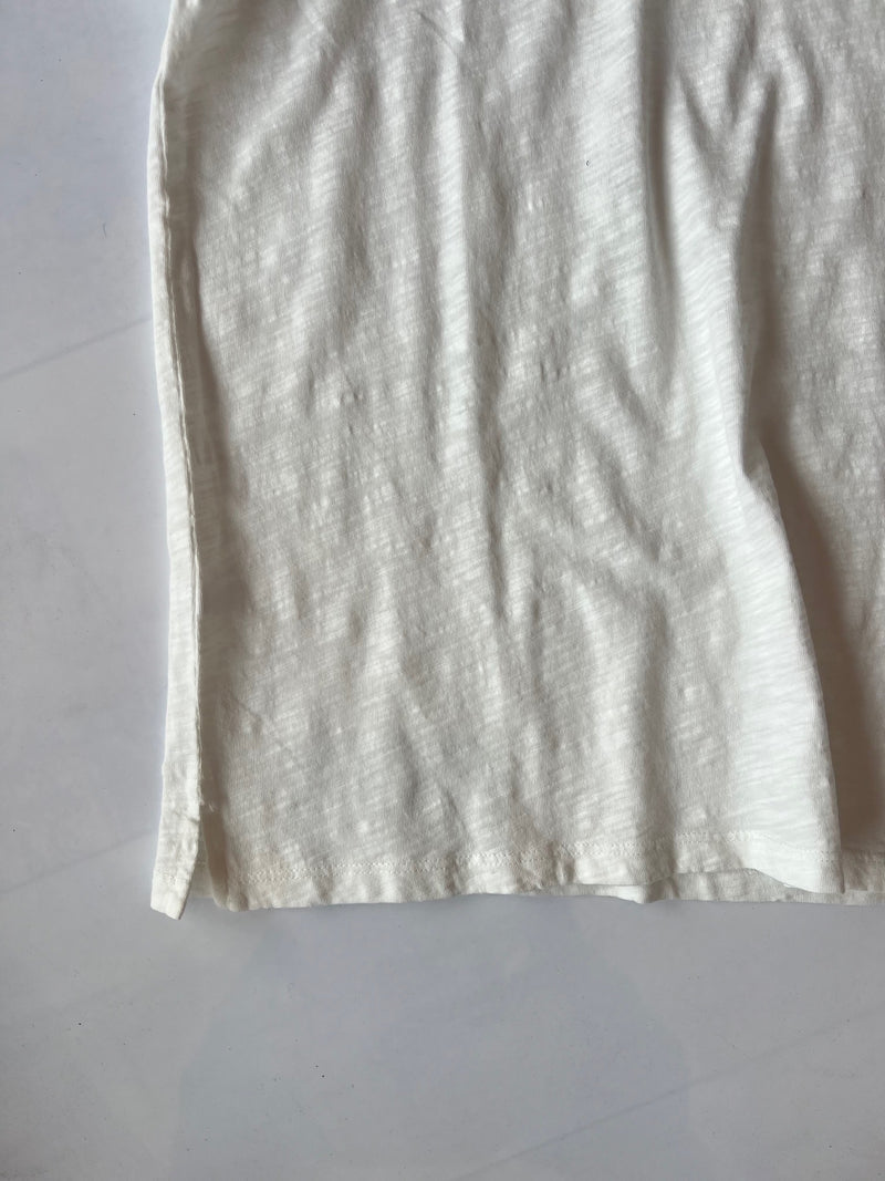 Dylan Modern Short Sleeve Deep-V Tee Shirt Light Natural