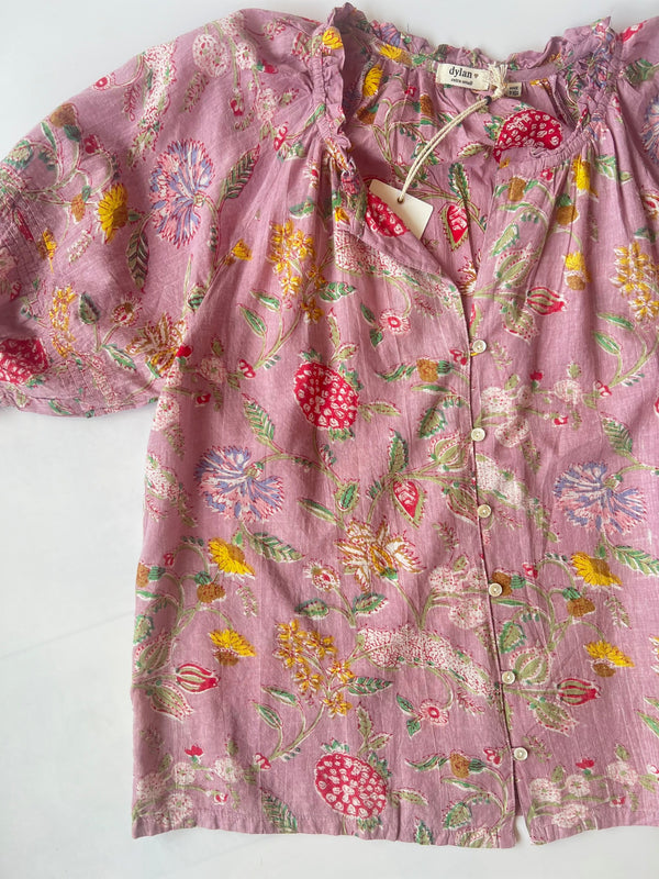 Dylan Lilac Petal Blouse Lilac