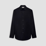 Bugatchi James Solid OoohCotton® Shirt in Black