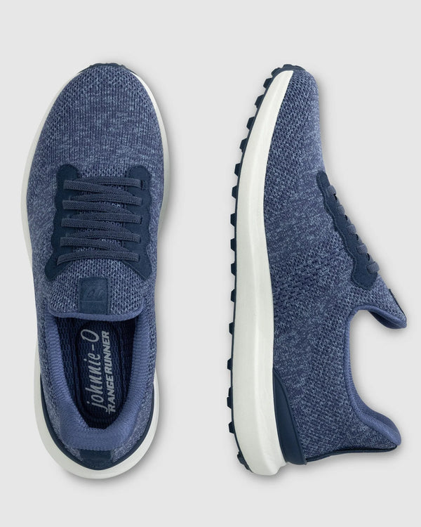 Johnnie-O Knit Range Runner Sneaker 2.0 Indigo