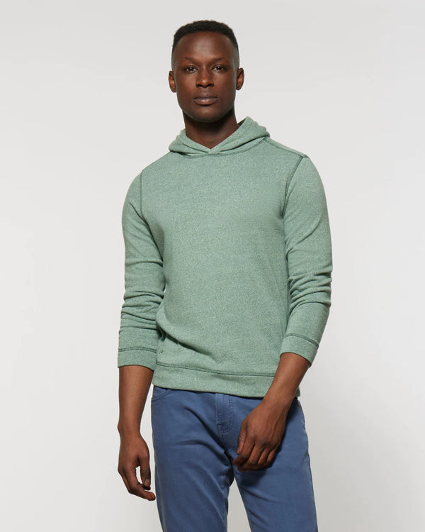 Johnnie-O Dali Cotton Hoodie Pullover in Balsam