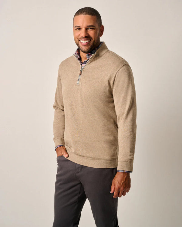 Johnnie-O Sully 1/4 Zip Pullover Cedar