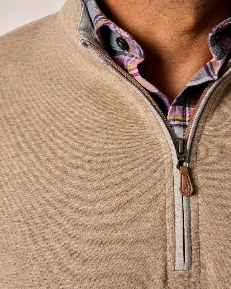 Johnnie-O Sully 1/4 Zip Pullover Cedar