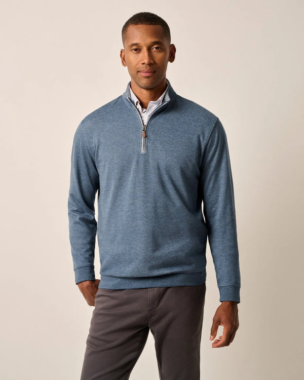 Johnnie-O Sully 1/4 Zip Pullover Helios Blue