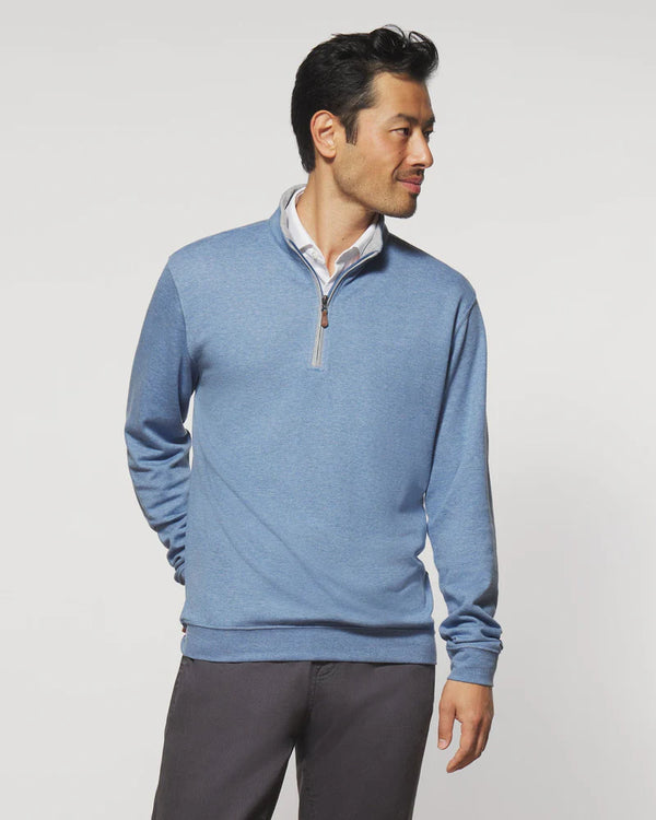 Johnnie-O Sully 1/4 Zip Pullover Laguna Blue