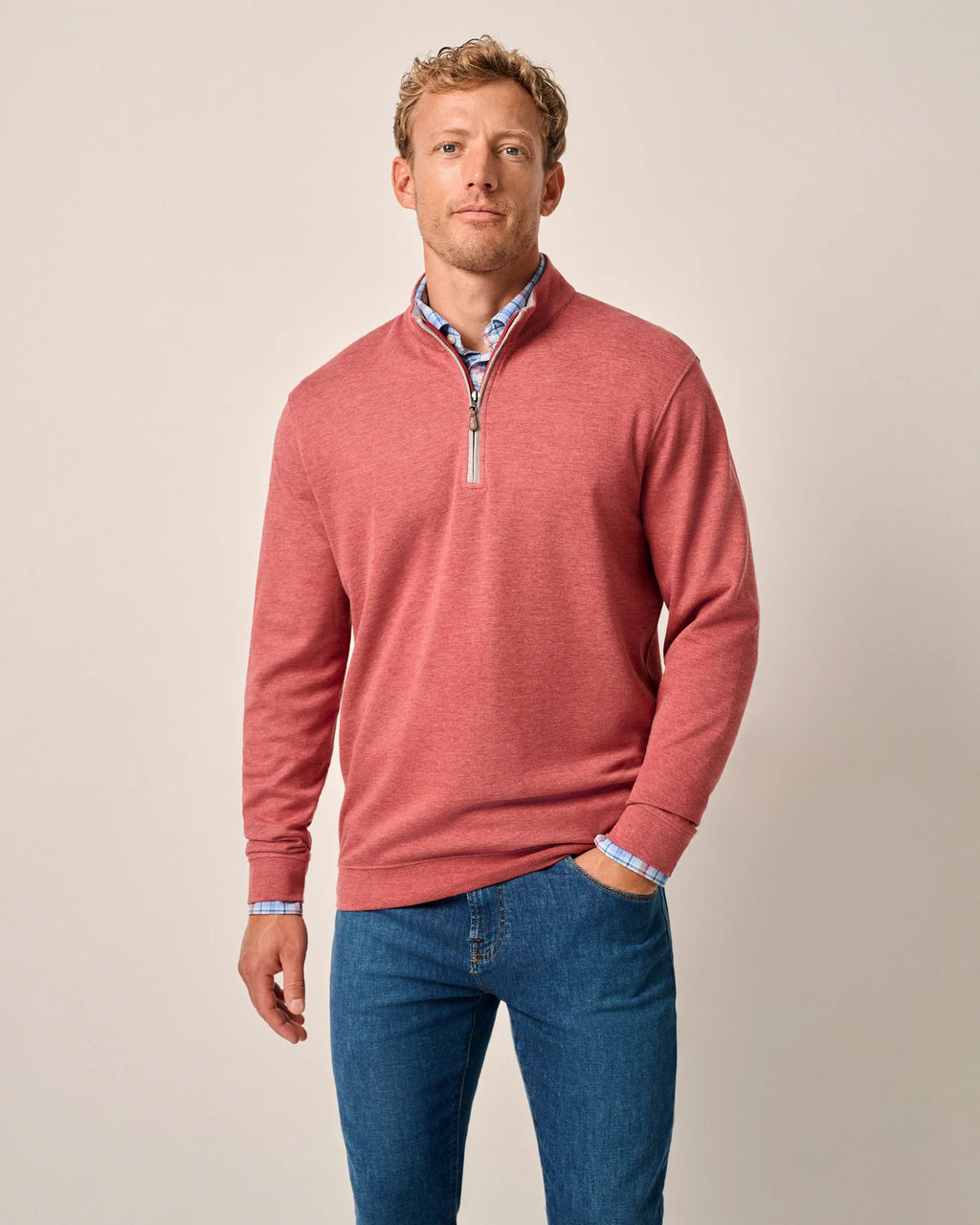Johnnie-O Sully 1/4 Zip Pullover Merlot – Dan's Southern Prep