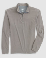 Johnnie-O Brady 2.0 Microfleece 1/4 Zip Pullover in Bison