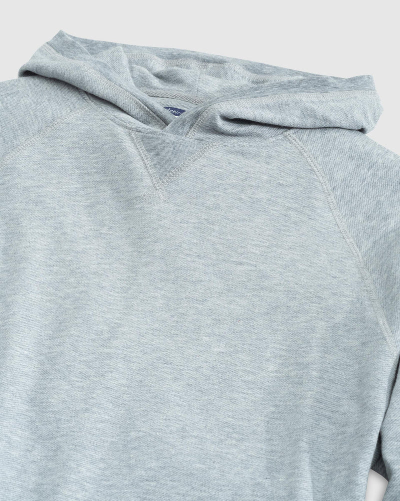 Johnnie-O Cash Cashmere Blend Hoodie in Light Gray