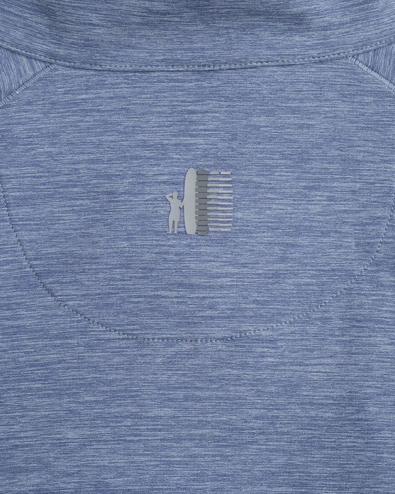 Johnnie-O Baird Performance 1/4 Zip Pullover in Offshore