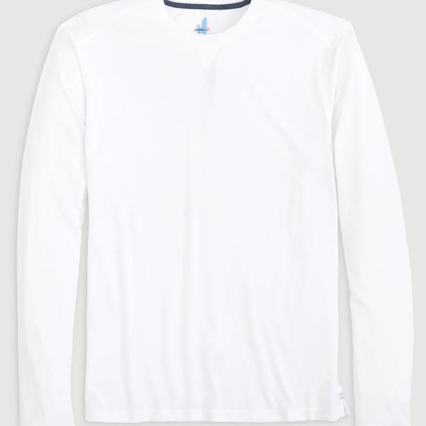 The Course Performance Long Sleeve T-Shirt in White – Dan's