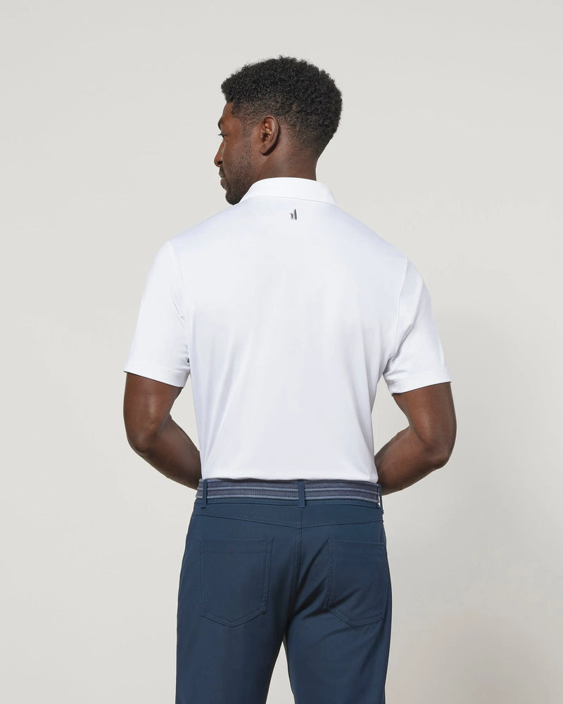 Johnnie-O Performance Jersey Polo - Birdie White