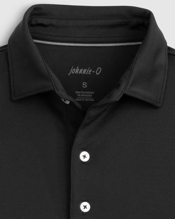 Johnnie-O Performance Jersey Polo - Birdie Black