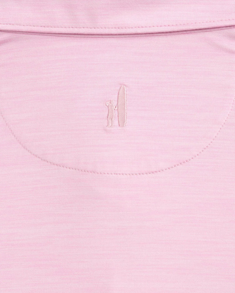Johnnie-O Huron Solid Featherweight Performance Polo in Bahama Mama