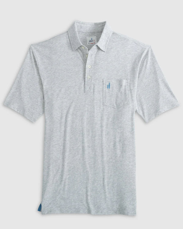 Johnnie-O The Heathered Original Polo 2.0 in Heather Grey