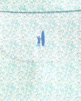 Johnnie-O Kilmer Printed Featherweight Performance Polo in Maliblu