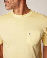 Johnnie-O Dale 2.0 Pocket T-Shirt in Canary