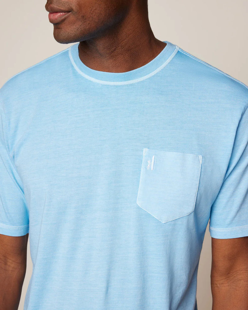 Johnnie-O Dale 2.0 Pocket T-Shirt in Maliblu