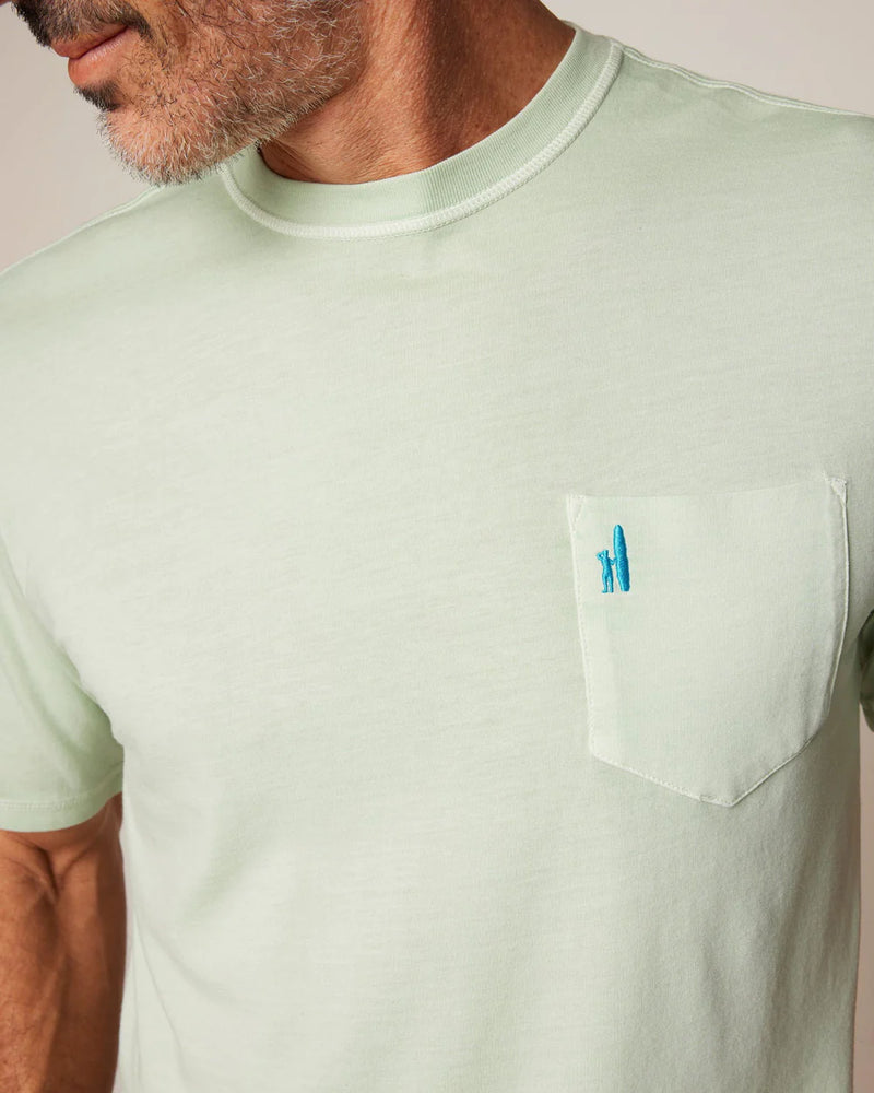 Johnnie-O Dale 2.0 Pocket T-Shirt in Pistachio