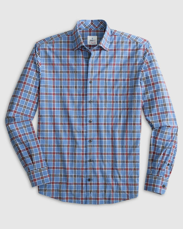 Johnnie-O Hangin' Out Performance Button Up Shirt - York Wake