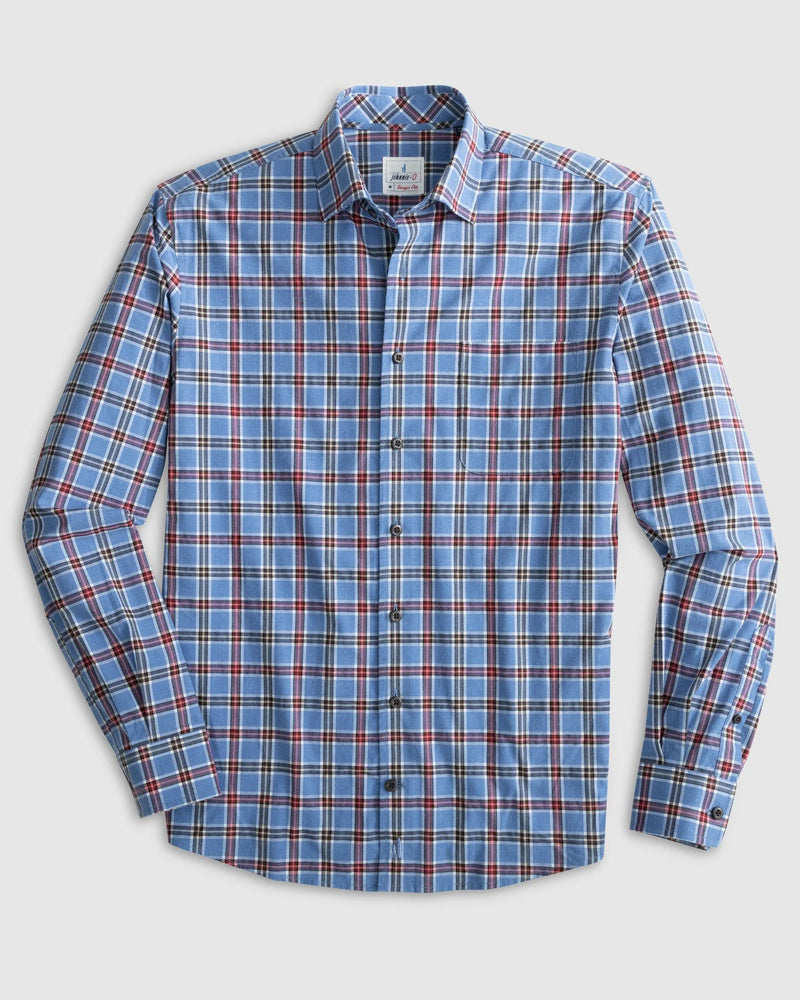 Johnnie-O Hangin' Out Performance Button Up Shirt - York Wake