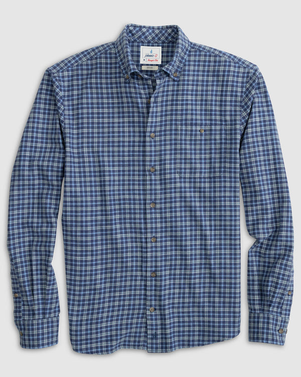 Johnnie-O Richland Hangin' Out Button Up Shirt in Wake