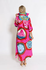 House of MBR Gallery© Ruthie Shirt Dress Long
