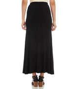 Karen Kane Pull On Maxi Flare Skirt Black