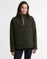 Barbour Bamburg Fleece Pullover Olive
