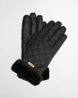Barbour Norwood Quilted Gloves Black