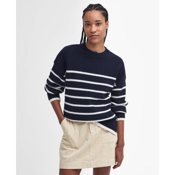 Barbour Belmore Knit Jumper Navy