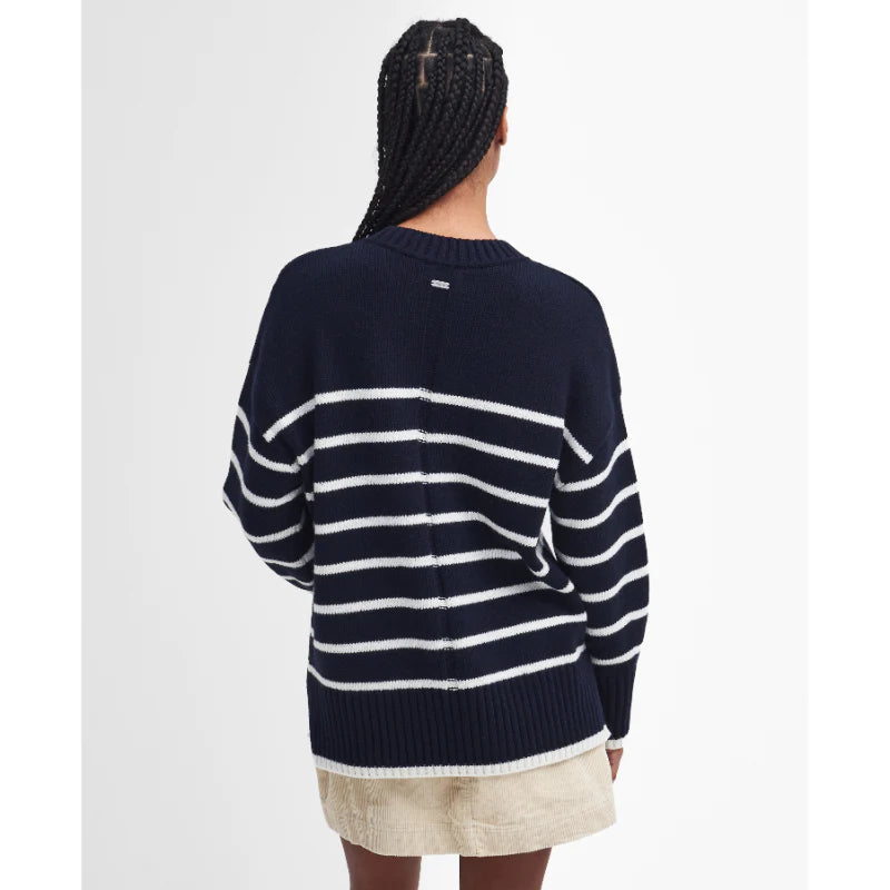 Barbour Belmore Knit Jumper Navy